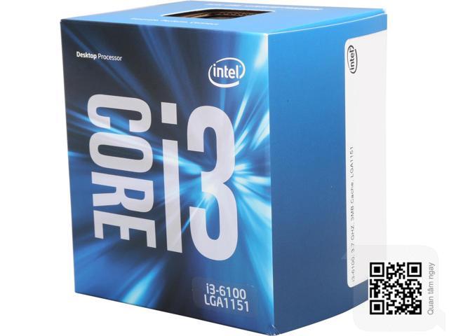 CPU Intel Core i3-6100 3M 3.7 GHz LGA 1151