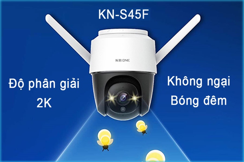 Camera IP PTZ KBVISION KBONE KN-S45F, 4MP, IP66