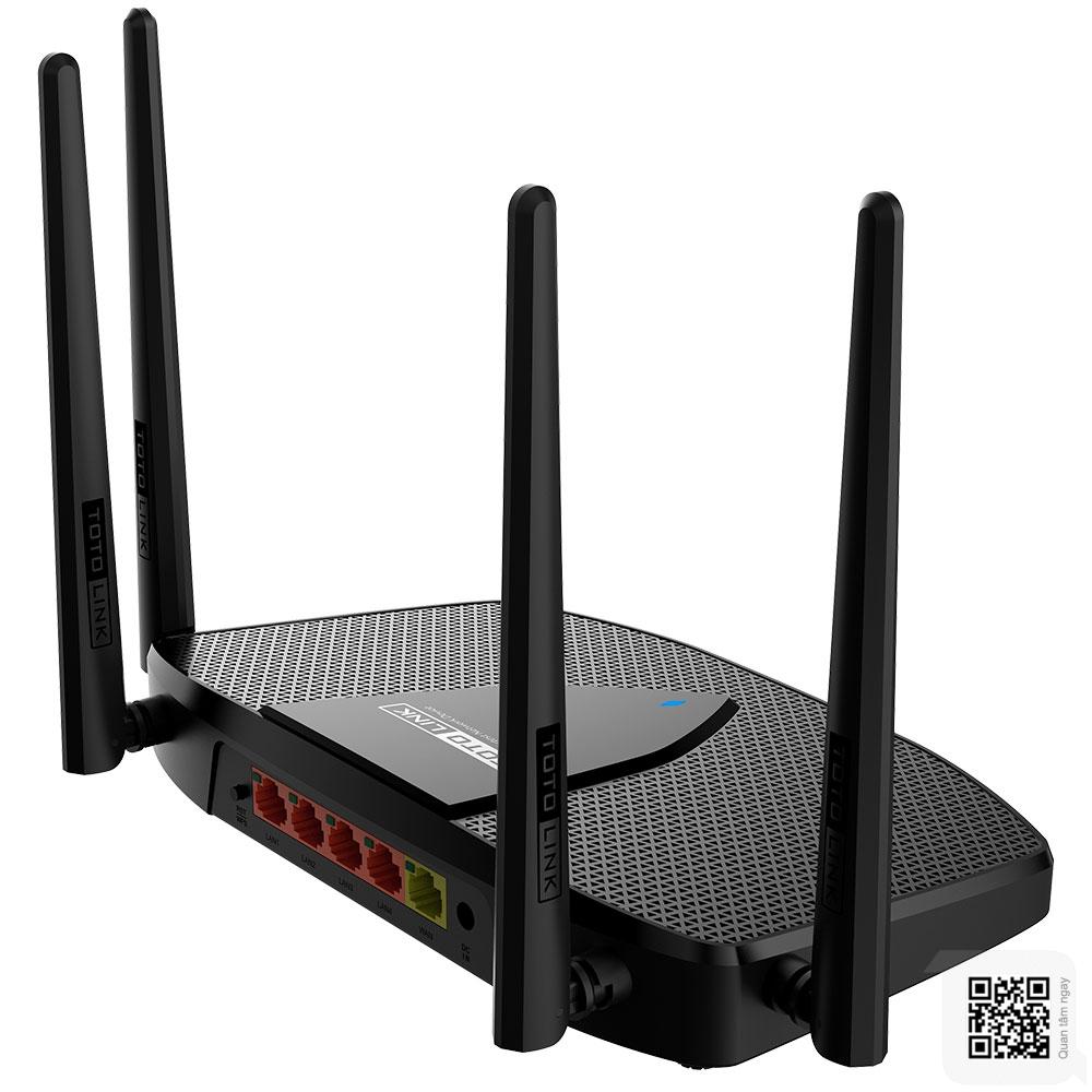 Router Totolink Wi-Fi 6 băng tần kép Gigabit AX1800 -X5000R Easy Mesh