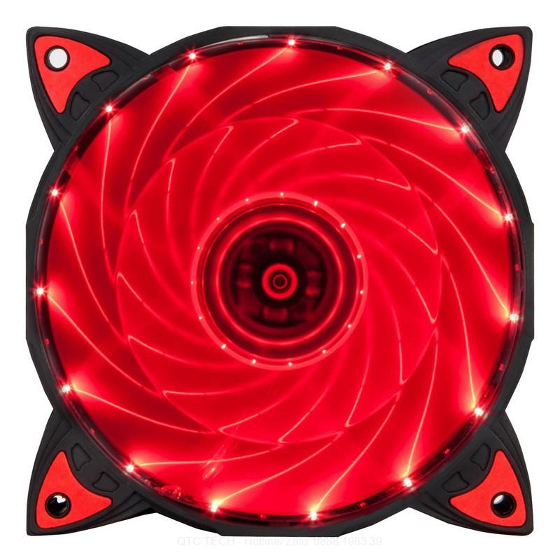 Quạt tản nhiệt XIGMATEK EP0001 X9 (RED LED, 15 LIGHT)