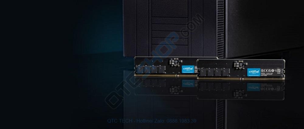 Ram Crucial 16GB (1 x 16GB) DDR5 4800MHz - CT16G48C40U5 - songphuong.vn