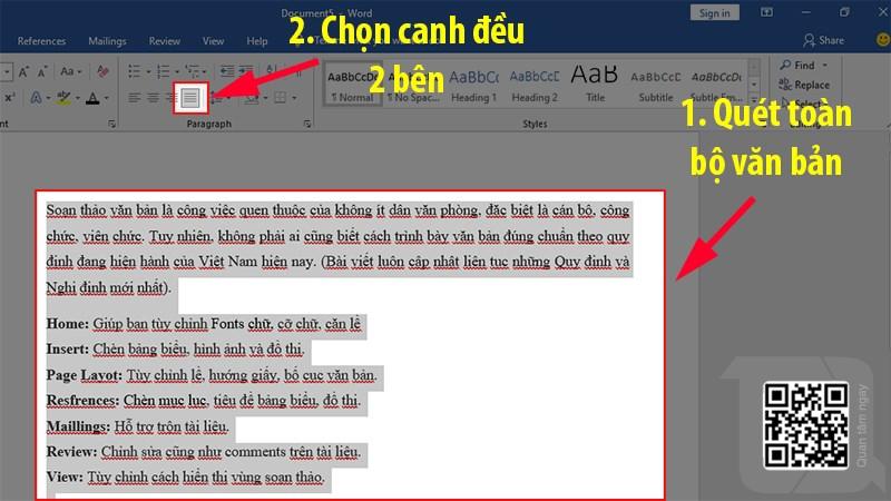 cach soan thao trinh bay van ban dung chuan viet nam tren word 13