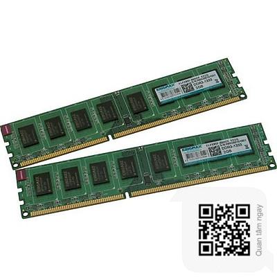 Ram Kingmax DDR3 2GB Bus 1333Mhz/1600MHz – Cũ