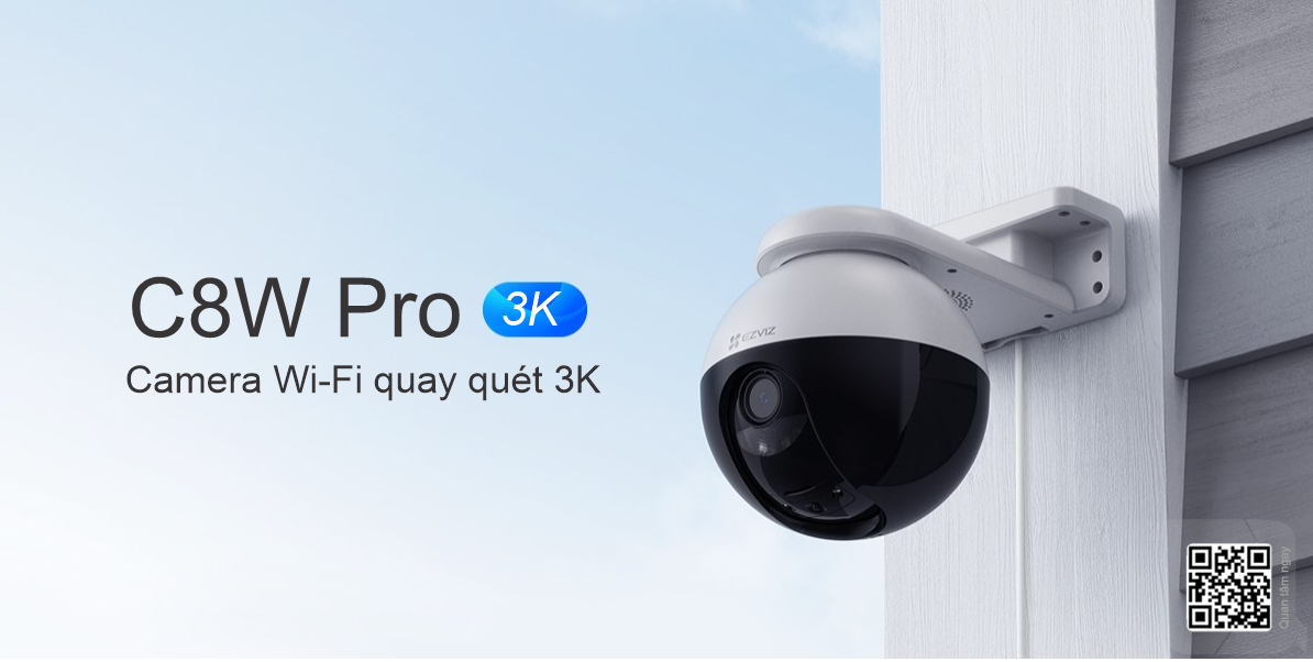 C8W Pro 3K - Phiên bản camera ghi hình chất lượng cao