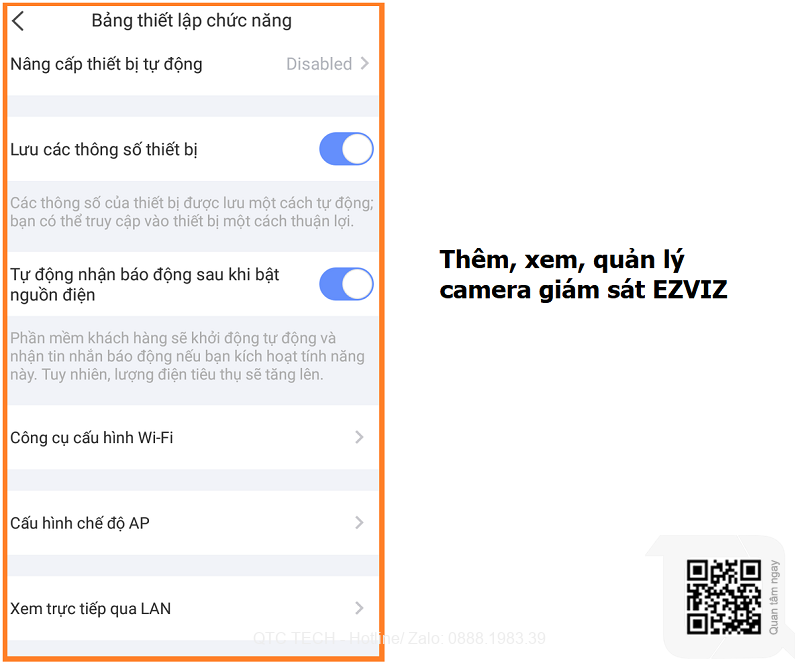 Tải EZVIZ: Ứng dụng xem camera EZVIZ trên điện thoại