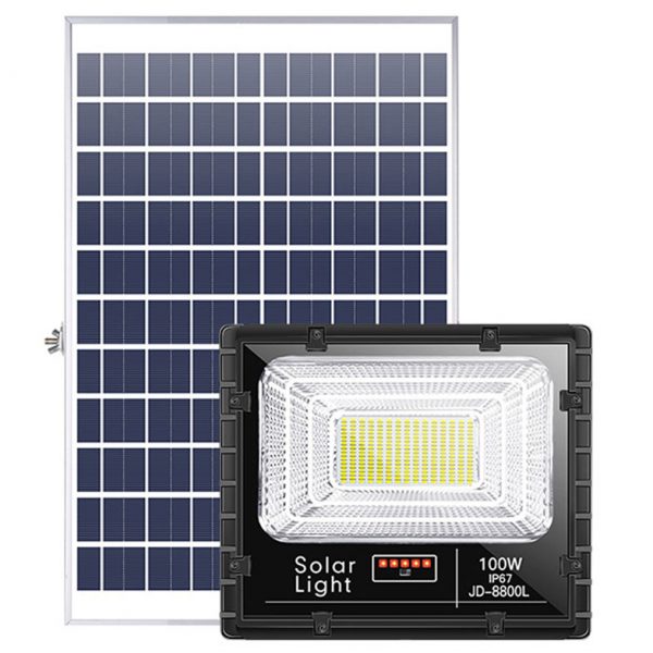 Đèn năng lượng mặt trời 100W JD-8800L - chính hãng