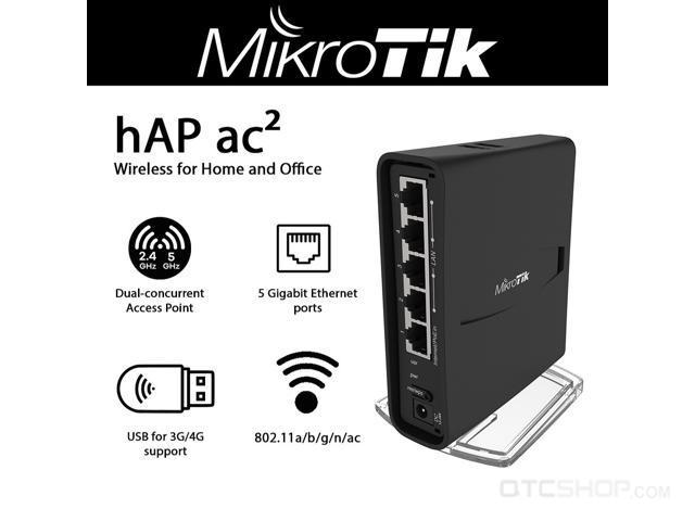 Hướng dẫn cấu hình router Mikrotik HAP AC2