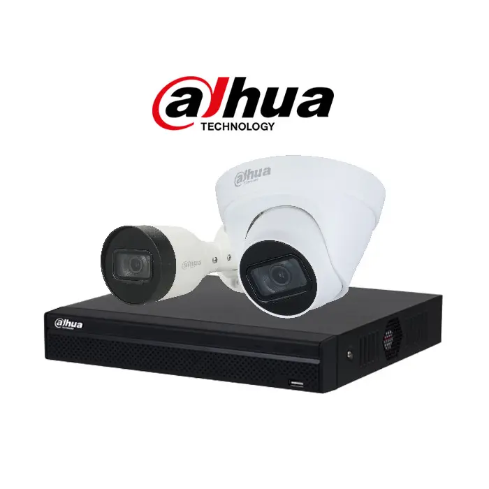 Lắp đặt trọn bộ 2 camera IP DAHUA Full HD