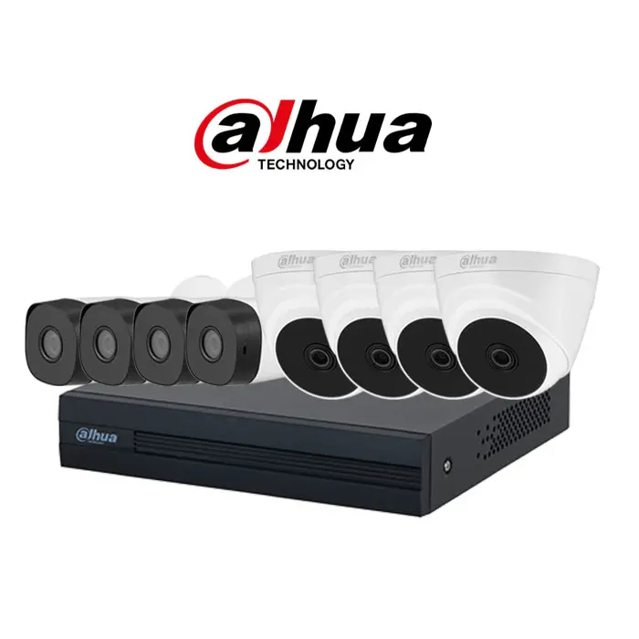 Trọn bộ 8 camera Analog HD DAHUA 2MP giá rẻ