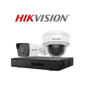 Combo Hikvision 2 IP 2MP Mic