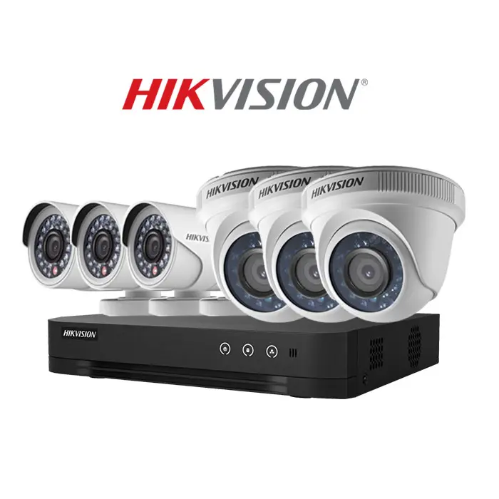 Trọn bộ 6 camera Analog HD HIKVISION 2MP giá rẻ